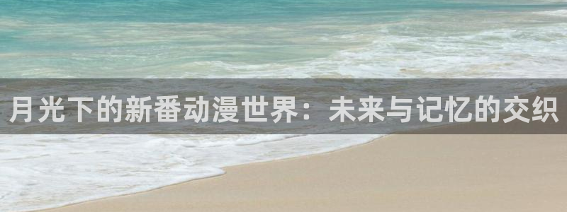 漫蛙新：月光下的新番动漫世界：未来与记忆的交织配图