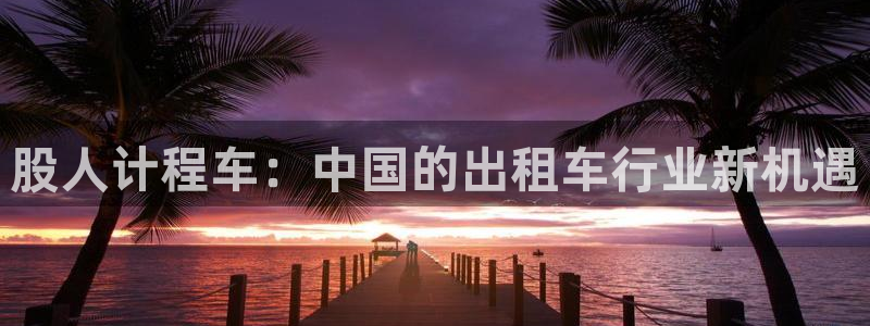 x蛙漫:股人计程车:中国的出租车行业新机遇配图